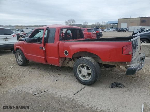 2003 Chevrolet S-10 LS with VIN 1GCCS19X538181521, listed as a Copart auction lot 51271475 with 0 mi miles and Salvage Title. Bid and sale history available at carsss.com. Image 2.