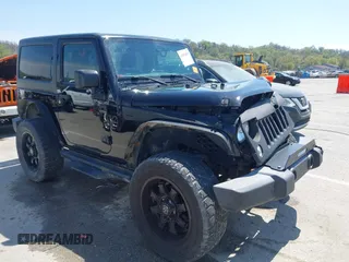 2016 Jeep Wrangler Willys Wheeler z VIN 1C4AJWAG3GL274902, wystawiony jako IAAI lot #42056035 z przebiegiem 67 761 mil mil oraz . Historia ofert i sprzedaży dostępna na DreamBid. Obrazek 1.