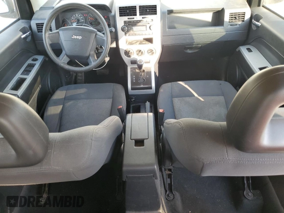 2008 Jeep Compass Sport with VIN 1J8FT47018D780764, listed as a Copart auction lot 44341525 with 175,279 mi miles and Salvage Title. Bid and sale history available at carsss.com. Image 8.