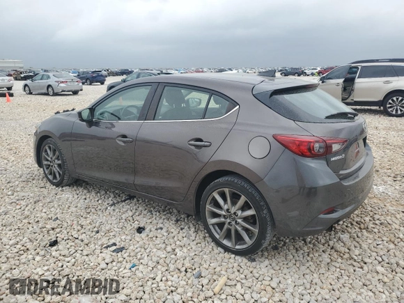 2018 Mazda 3 Touring with VIN 3MZBN1L33JM238863, listed as a Copart auction lot 51844805 with 75,615 mi miles and Salvage Title. Bid and sale history available at DreamBid. Image 2.