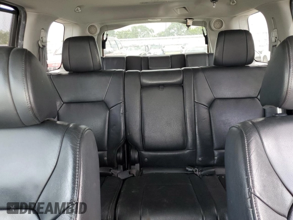 2012 Honda Pilot Touring with VIN 5FNYF3H92CB011089, listed as a Copart auction lot 52822085 with Not Provided miles and Salvage Title. Bid and sale history available at carsss.com. Image 10.