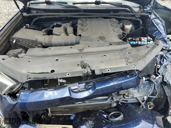 2017 Toyota 4Runner SR5 with VIN JTEZU5JR5H5161766, listed as a Copart auction lot 61364105 with 90,959 mi miles and Salvage title. Bid and sale history available at DreamBid. Image 12.
