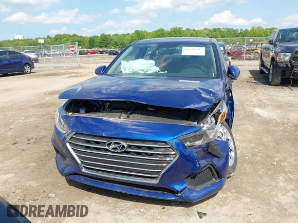 2022 Hyundai Accent SE z VIN 3KPC24A61NE185658, wystawiony jako IAAI lot #42278607 z przebiegiem 5 596 mil mil oraz . Historia ofert i sprzedaży dostępna na DreamBid. Obrazek 12.