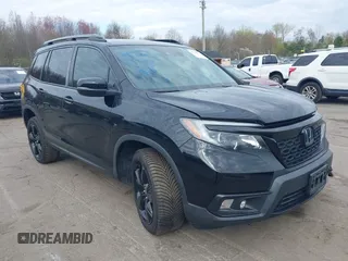 2019 Honda Passport EX-L with VIN 5FNYF8H5XKB024116, listed as a IAAI auction lot 42055543 with 68,641 mi miles and . Bid and sale history available at DreamBid. Image 1.