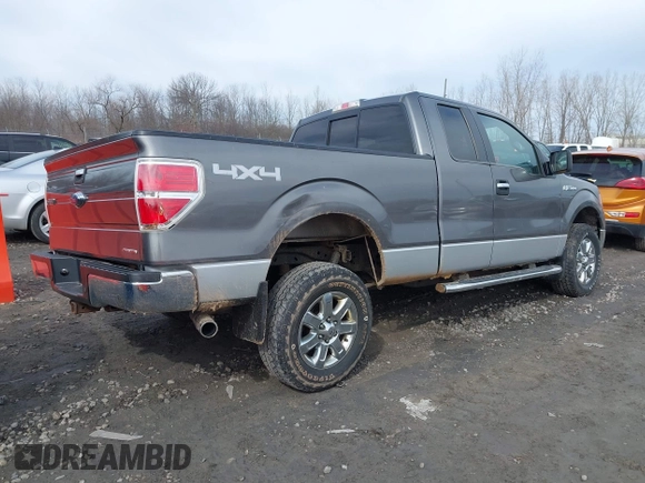2014 Ford F-150 XL with VIN 1FTFX1EF0EFA99464, listed as a IAAI auction lot 41802971 with 146,091 mi miles. Bid and sale history available at carsss.com. Image 4.