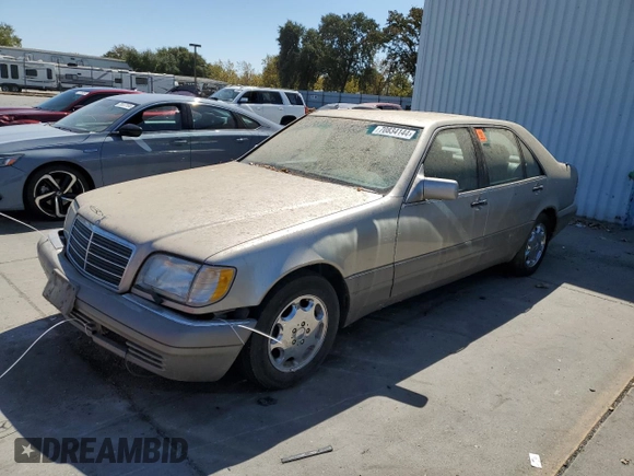 1995 Mercedes-Benz S with VIN WDBGA43E9SA220971, listed as a Copart auction lot 70834144 with Not Provided miles and Clean Title. Bid and sale history available at DreamBid. Image 1.