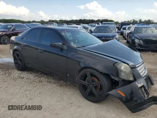 2006 Cadillac CTS with VIN 1G6DM57T460191002, listed as a Copart auction lot 69940674 with 0 mi miles and Salvage Title. Bid and sale history available at carsss.com. Image 4.
