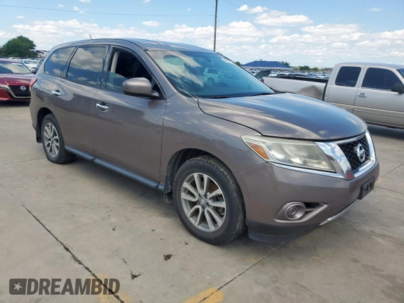 2014 Nissan Pathfinder Platinum with VIN 5N1AR2MN3EC637641, listed as a Copart auction lot 60277335 with 177,292 mi miles and Clean title. Bid and sale history available at DreamBid. Image 4.