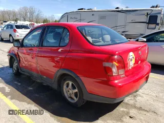 2001 Toyota ECHO with VIN JTDBT123210122129, listed as a Copart auction lot 86422074 with 133,613 mi miles and Non Repairable. Bid and sale history available at DreamBid. Image 2.