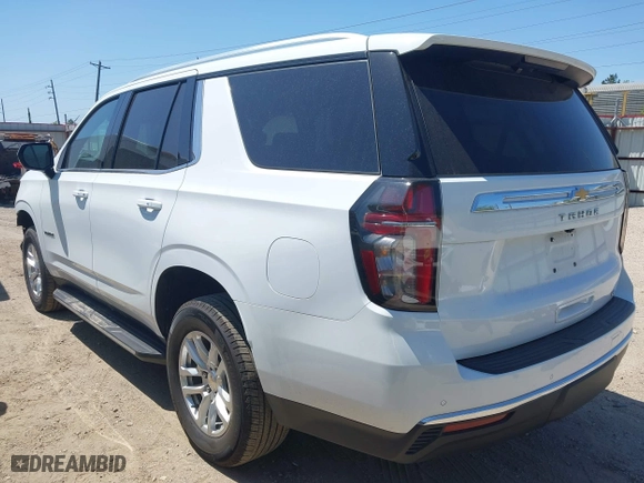 2024 Chevrolet Tahoe LT with VIN 1GNSCNKD2RR242589, listed as a IAAI auction lot 42008136 with 35,204 mi miles. Bid and sale history available at carsss.com. Image 3.