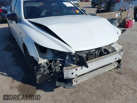 2015 Lexus LS with VIN JTHBL5EF5F5135527, listed as a IAAI auction lot 41361235 with 196,487 mi miles. Bid and sale history available at carsss.com. Image 6.