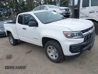 2021 Chevrolet Colorado 2WD Work Truck with VIN 1GCHSBEA4M1291631, listed as a IAAI auction lot 41830070 with 41,902 mi miles. Bid and sale history available at carsss.com. Image 1.