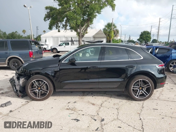 2019 Porsche Macan S with VIN WP1AB2A59KLB33036, listed as a IAAI auction lot 42561569 with 50,047 mi miles and . Bid and sale history available at DreamBid. Image 14.