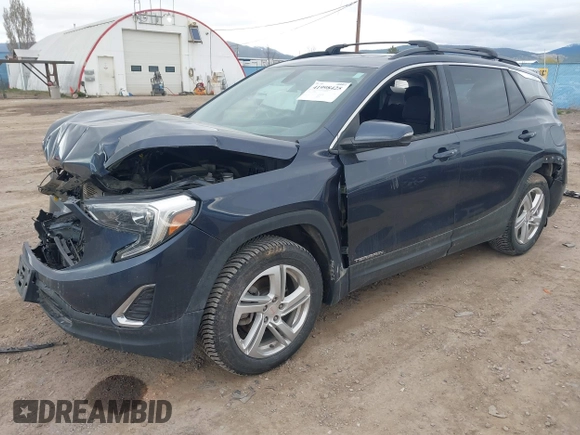 2018 GMC Terrain SLE with VIN 3GKALTEX6JL184209, listed as a IAAI auction lot 41998425 with 78,797 mi miles. Bid and sale history available at carsss.com. Image 19.