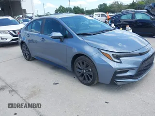 2024 Toyota Corolla SE with VIN 5YFS4MCE5RP178100, listed as a IAAI auction lot 41999152 with 19,242 mi miles and . Bid and sale history available at DreamBid. Image 1.