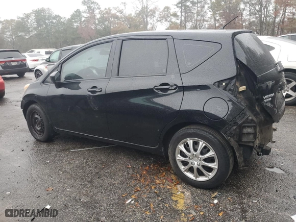 2016 Nissan Versa Note S with VIN 3N1CE2CP4GL390748, listed as a Copart auction lot 83268414 with 151,717 mi miles and Salvage Title. Bid and sale history available at carsss.com. Image 2.