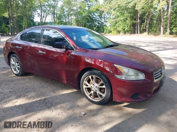 2012 Nissan Maxima SV с VIN 1N4AA5AP0CC850830, выставлен на аукционе IAAI как лот 42763781 с пробегом 142 425 миль миль и . История ставок и продаж доступна на DreamBid. Изображение 1.