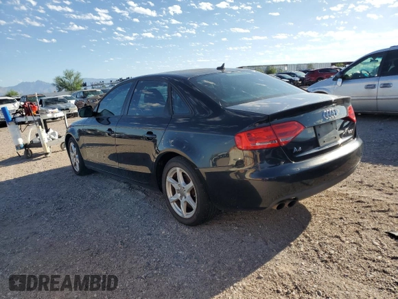 2009 Audi A4 Premium z VIN WAUJF78K19N048069, wystawiony jako Copart lot #53111574 z przebiegiem 67 274 mil mil oraz Czysty tytuł • Clean title. Historia ofert i sprzedaży dostępna na DreamBid. Obrazek 2.