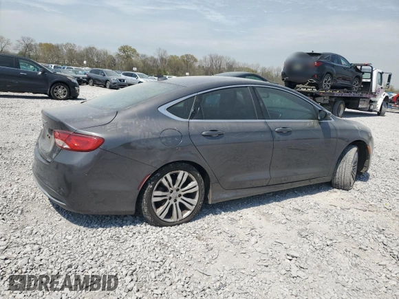 2015 Chrysler 200 Limited with VIN 1C3CCCAB2FN753146, listed as a Copart auction lot 50950125 with 369,499 mi miles and Salvage Title. Bid and sale history available at carsss.com. Image 3.