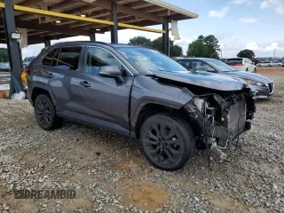 2021 Toyota RAV4 XLE Premium with VIN 2T3C1RFV9MC109917, listed as a Copart auction lot 58594335 with 64,995 mi miles and Salvage title. Bid and sale history available at DreamBid. Image 4.