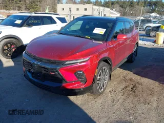 2023 Chevrolet Blazer RS with VIN 3GNKBKRS3PS220035, listed as a IAAI auction lot 41335553 with 21,739 mi miles and . Bid and sale history available at DreamBid. Image 17.