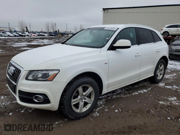 2010 Audi Q5 with VIN WA1MKCFP7AA074734, listed as a Copart auction lot 48619855 with 163,044 mi miles and Salvage title. Bid and sale history available at DreamBid. Image 1.