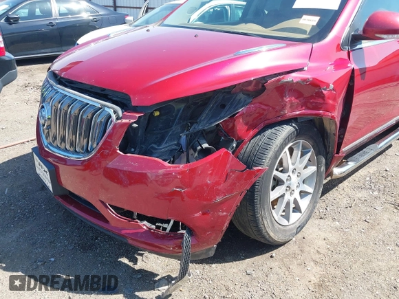 2014 Buick Enclave Leather with VIN 5GAKRBKDXEJ315434, listed as a IAAI auction lot 41971215 with 112,574 mi miles and . Bid and sale history available at carsss.com. Image 6.