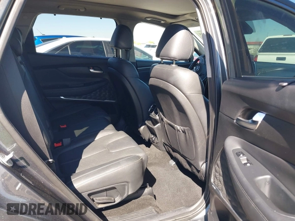 2019 Hyundai Santa Fe Ultimate with VIN 5NMS53AA0KH070801, listed as a IAAI auction lot 41858501 with 78,995 mi miles. Bid and sale history available at carsss.com. Image 8.