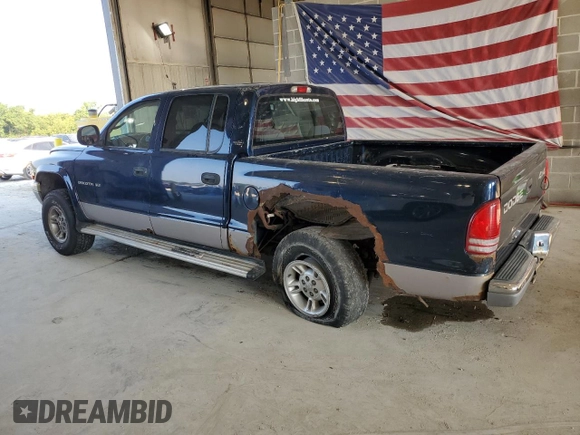 2000 Dodge Dakota Sport with VIN 1B7GG2AN8YS722350, listed as a Copart auction lot 69377984 with 199,883 mi miles and Salvage Title. Bid and sale history available at carsss.com. Image 2.