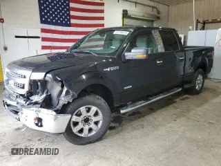 2014 Ford F-150 XL with VIN 1FTFW1ET9EFB65714, listed as a Copart auction lot 53198915 with 83,927 mi miles and Salvage title. Bid and sale history available at DreamBid. Image 1.