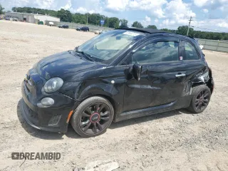 2014 FIAT 500 Abarth with VIN 3C3CFFJH3ET190264, listed as a Copart auction lot 63904315 with 99,531 mi miles and Salvage title. Bid and sale history available at DreamBid. Image 1.