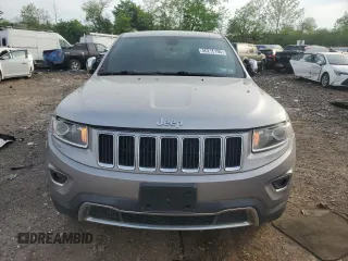 2014 Jeep Grand Cherokee Limited with VIN 1C4RJFBG8EC496303, listed as a Copart auction lot 56215195 with 129,269 mi miles and Salvage Title. Bid and sale history available at DreamBid. Image 5.