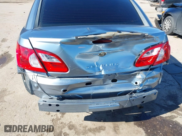 2008 Chrysler Sebring LX with VIN 1C3LC46K78N288946, listed as a IAAI auction lot 41382082 with 92,509 mi miles and . Bid and sale history available at DreamBid. Image 6.