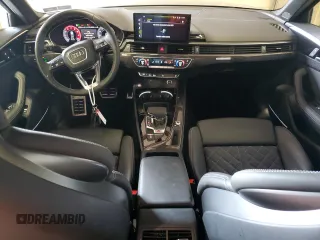 2024 Audi S4 Premium Plus with VIN WAUB4AF41RA054778, listed as a Copart auction lot 51846855 with 5,842 mi miles and Salvage Title. Bid and sale history available at carsss.com. Image 8.