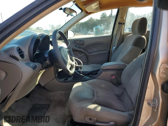 2005 Pontiac Grand Am SE with VIN 1G2NE52E35M184951, listed as a Copart auction lot 43535405 with 215,584 mi miles and Salvage Title. Bid and sale history available at carsss.com. Image 7.
