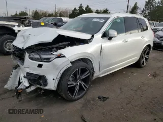 2017 Volvo XC90 R-Design with VIN YV4A22PM8H1186232, listed as a Copart auction lot 85822814 with 66,910 mi miles and Salvage Title. Bid and sale history available at carsss.com. Image 1.