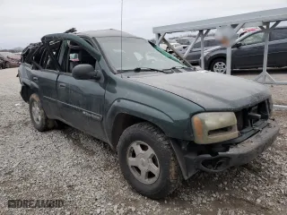 2002 Chevrolet TrailBlazer LS with VIN 1GNDT13S222530075, listed as a Copart auction lot 44366625 with 0 mi miles and Salvage Title. Bid and sale history available at carsss.com. Image 4.