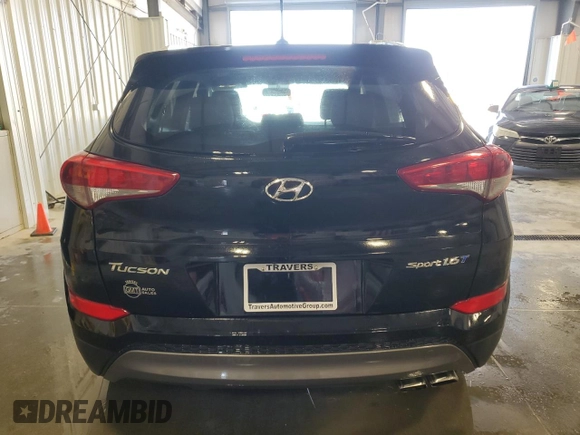 2016 Hyundai Tucson Sport with VIN KM8J33A26GU098141, listed as a Copart auction lot 46667565 with 146,743 mi miles and Clean Title. Bid and sale history available at carsss.com. Image 6.