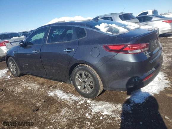 2017 Kia Optima LX 1.6T with VIN 5XXGT4L11HG142983, listed as a Copart auction lot 42417035 with 96,235 mi miles and Salvage Title. Bid and sale history available at carsss.com. Image 2.