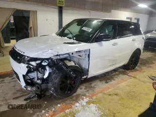 2022 Land Rover Range Rover Sport HST with VIN SALWS2RU3NA206364, listed as a Copart auction lot 87572905 with 48,668 mi miles and Salvage Title. Bid and sale history available at carsss.com. Image 1.