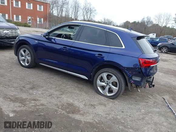 2022 Audi Q5 S line Premium Plus with VIN WA1EAAFY3N2099747, listed as a IAAI auction lot 41783135 with 29,787 mi miles. Bid and sale history available at carsss.com. Image 3.