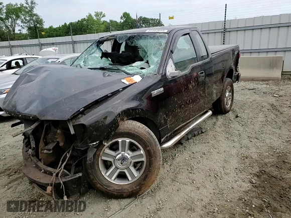 2005 Ford F-150 XL with VIN 1FTRF12W95NC02813, listed as a Copart auction lot 50730425 with Not provided miles and Salvage title. Bid and sale history available at DreamBid. Image 10.