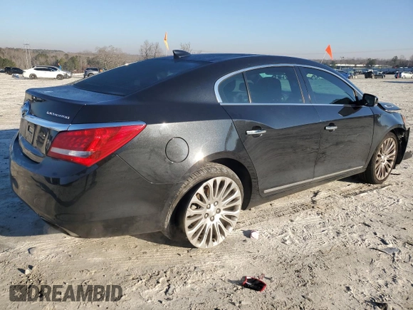 2015 Buick LaCrosse Premium II with VIN 1G4GF5G39FF144853, listed as a Copart auction lot 46542055 with 80,938 mi miles and Salvage Title. Bid and sale history available at DreamBid. Image 3.