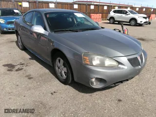 2008 Pontiac Grand Prix with VIN 2G2WP552581135766, listed as a IAAI auction lot 41866513 with 162,906 mi miles. Bid and sale history available at carsss.com. Image 1.