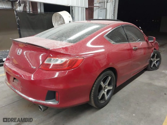 2013 Honda Accord Cpe EX-L with VIN 1HGCT2B84DA000944, listed as a IAAI auction lot 41671163 with NaN miles. Bid and sale history available at carsss.com. Image 4.