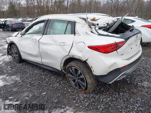 2017 Infiniti QX30 Premium with VIN SJKCH5CR5HA030269, listed as a IAAI auction lot 40977881 with 54,891 mi miles and . Bid and sale history available at DreamBid. Image 3.