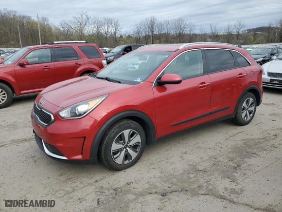 2019 Kia Niro LX with VIN KNDCB3LC7K5219154, listed as a Copart auction lot 53919985 with 76,401 mi miles and Clean Title. Bid and sale history available at carsss.com. Image 1.
