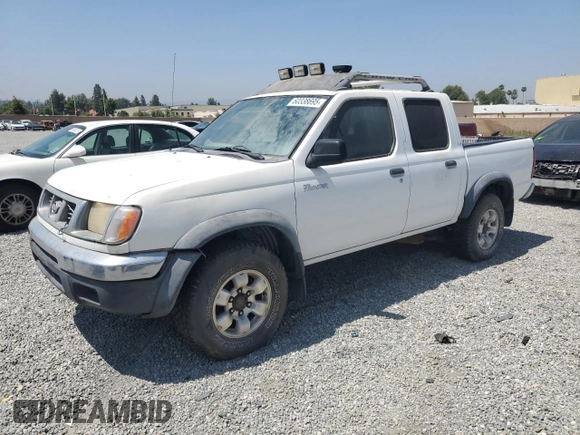 2000 Nissan Frontier XE with VIN 1N6ED27T8YC436513, listed as a Copart auction lot 60338695 with 307,757 mi miles and Clean title. Bid and sale history available at DreamBid. Image 1.