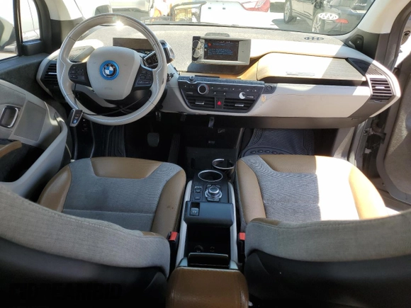 2016 BMW i3 with VIN WBY1Z4C54GV507455, listed as a Copart auction lot 61966073 with 89,514 mi miles. Bid and sale history available at carsss.com. Image 8.