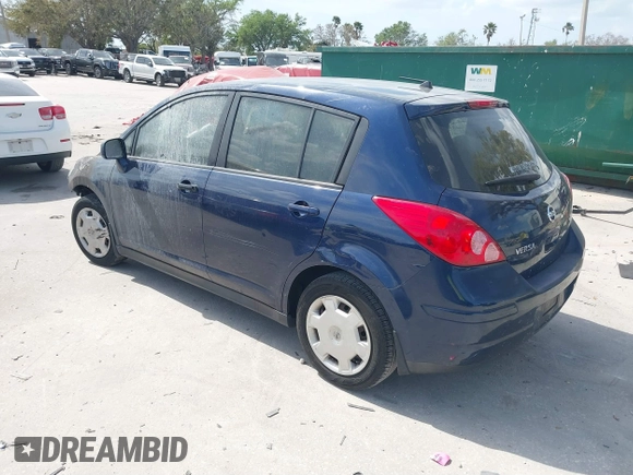 2007 Nissan Versa 1.8 S with VIN 3N1BC13E67L431049, listed as a IAAI auction lot 41723148 with 1 mi miles. Bid and sale history available at carsss.com. Image 3.